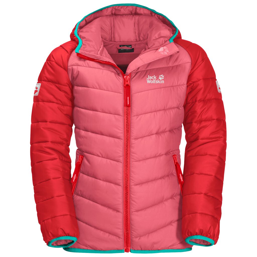 Jack Wolfskin K ZENON Vestes Enfant Corail Rose - IYCJSDX-94